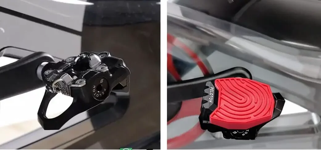 CAN YOU CONVERT PELOTON DEFAULT PEDALS TO SPD OR FLAT PEDALS