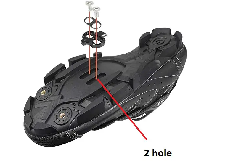 spd shoes(2 hole system)
