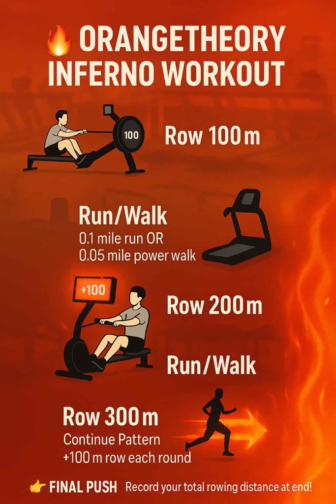 What is the inferno workout at Orangetheory