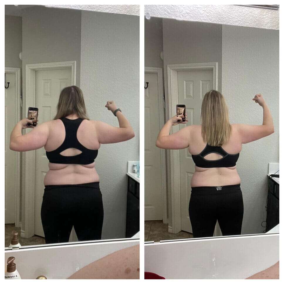 Orangetheory transformation challenge before and after Niki Husson Roberts picture 2