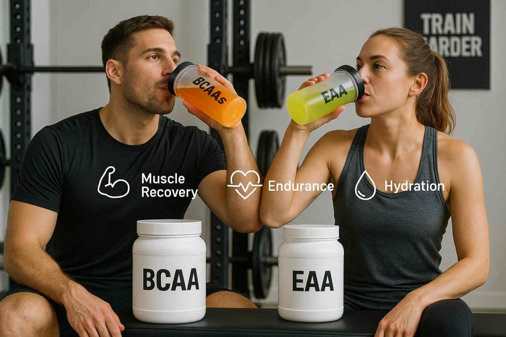 Branched-Chain Amino Acids (BCAAs) & Essential Amino Acids (EAAs) Recovery for Hard Trainers