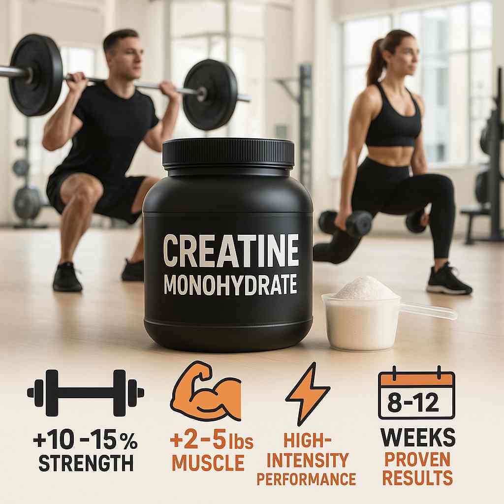 Creatine Monohydrate The Gold Standard for Muscle and Strength