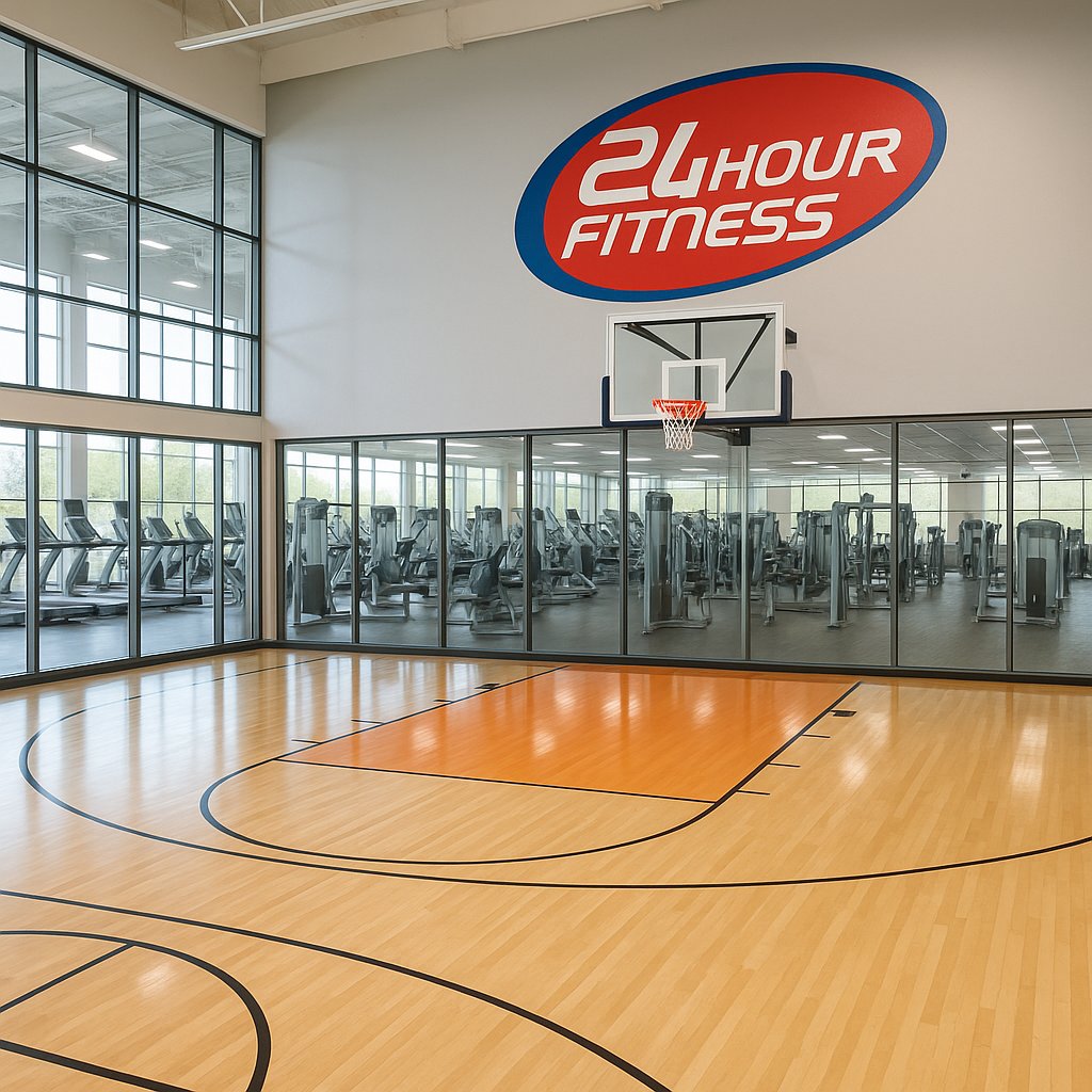 Does 24 Hour Fitness Have Basketball Courts