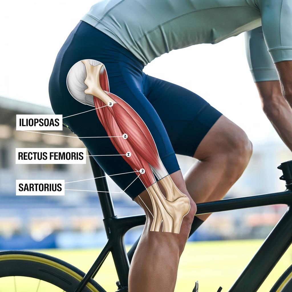 Does Cycling Work the Hip Flexors How to Prevent Pain, Tightness, & Ride Stronger