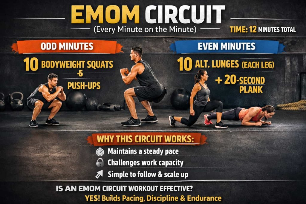 EMOM Circuit (Every Minute on the Minute)