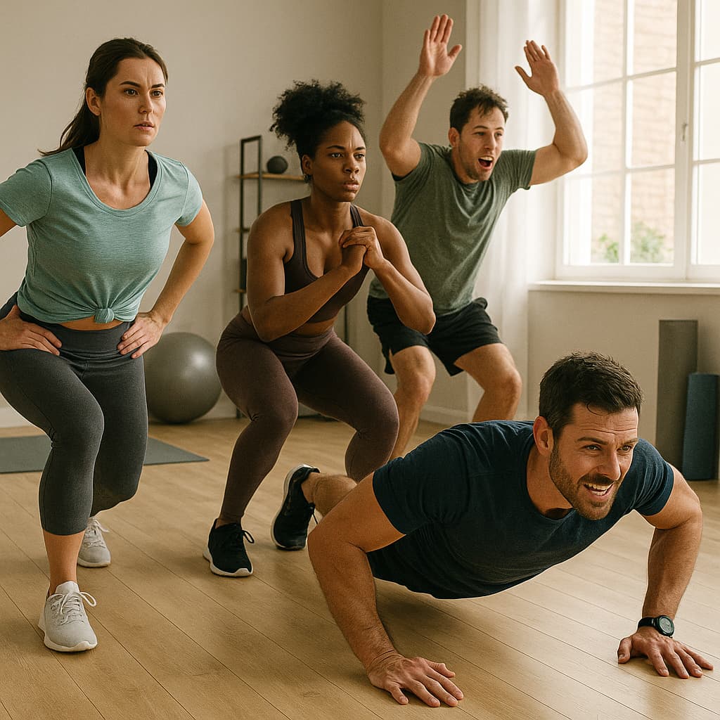 Full Body HIIT Workout at Home: Torch Calories With This Equipment-Free Routine