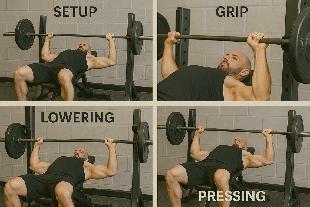 How to Do Wide Grip Bench Press (Step-by-Step)