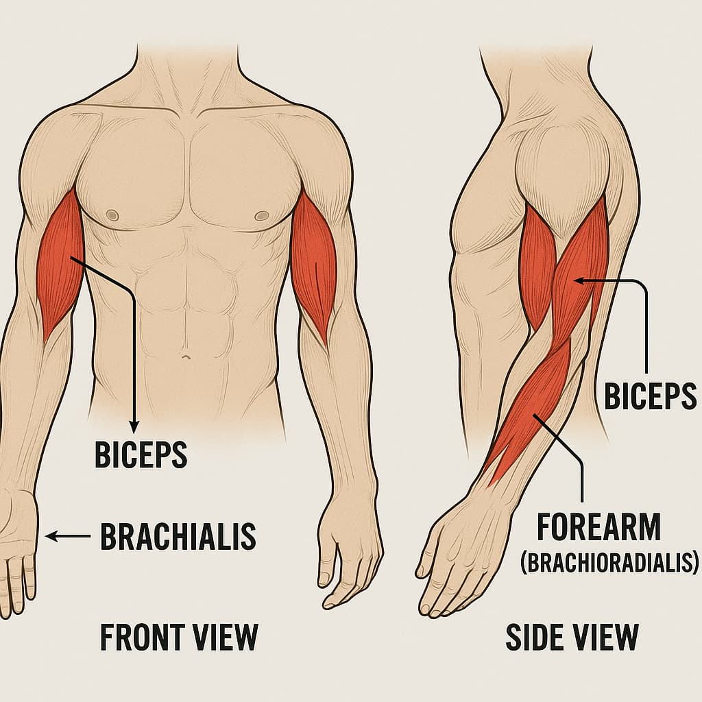 Muscles Worked in Hammer Curl