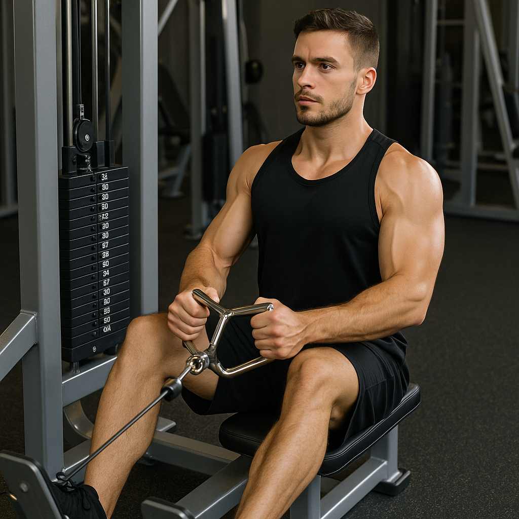 Seated Cable Row Machine Row