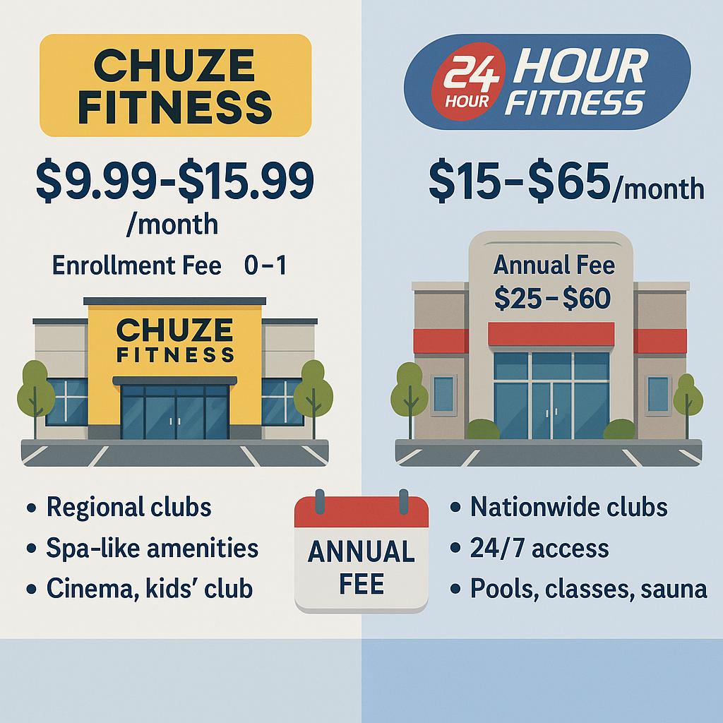 chuze fitness vs 24 hour fitness