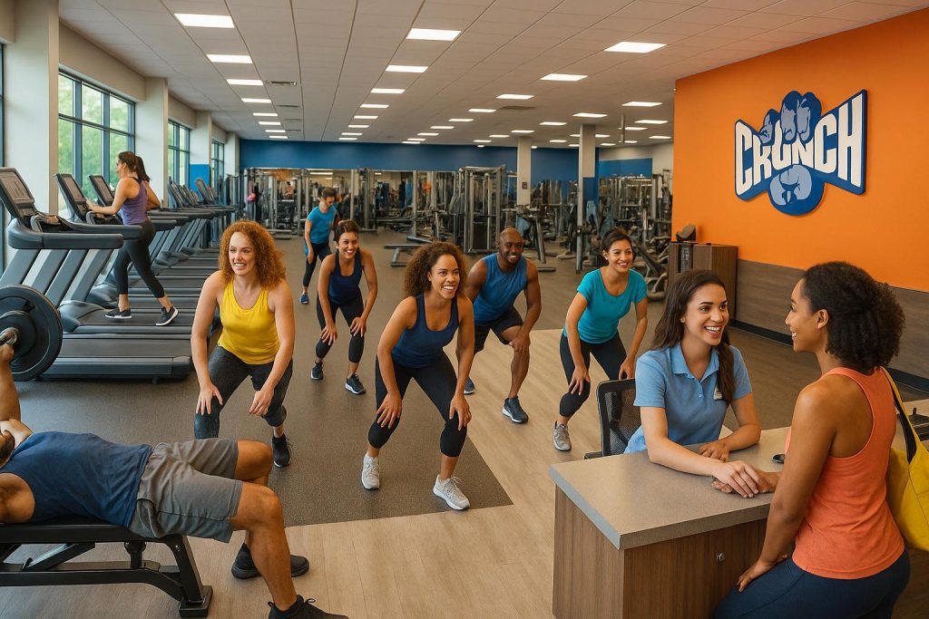 crunch fitness free trial