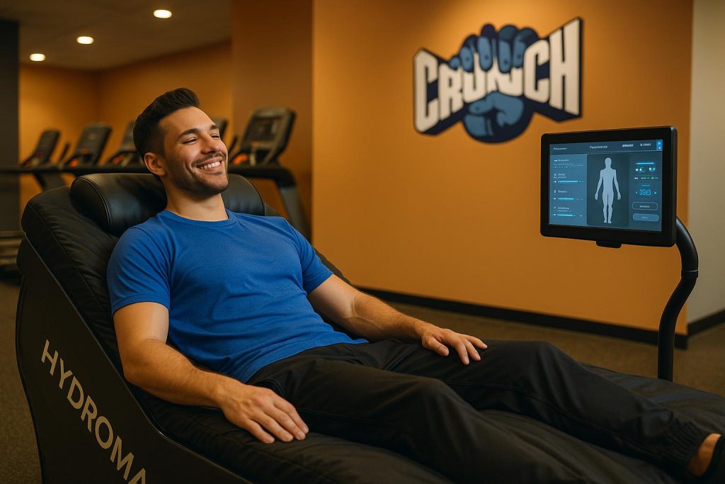 crunch fitness hydromassage