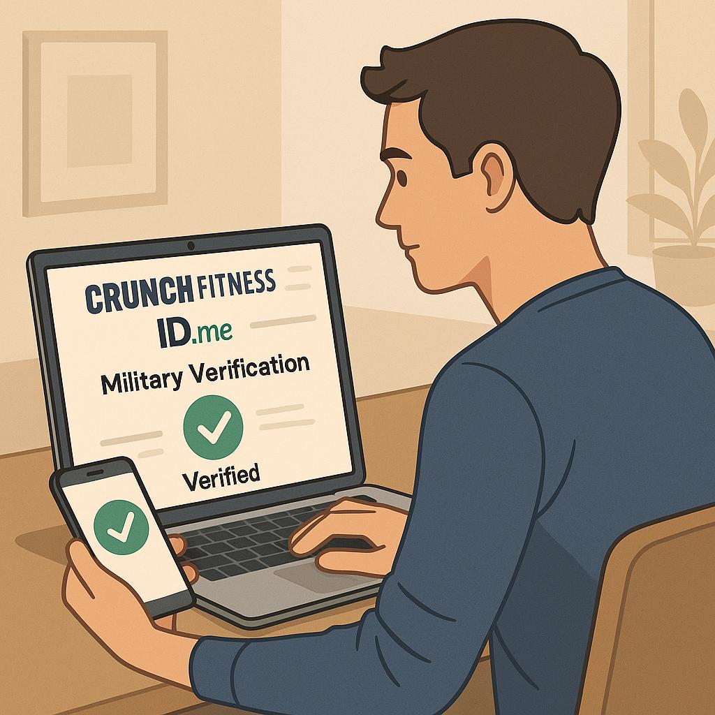 crunch fitness military discount