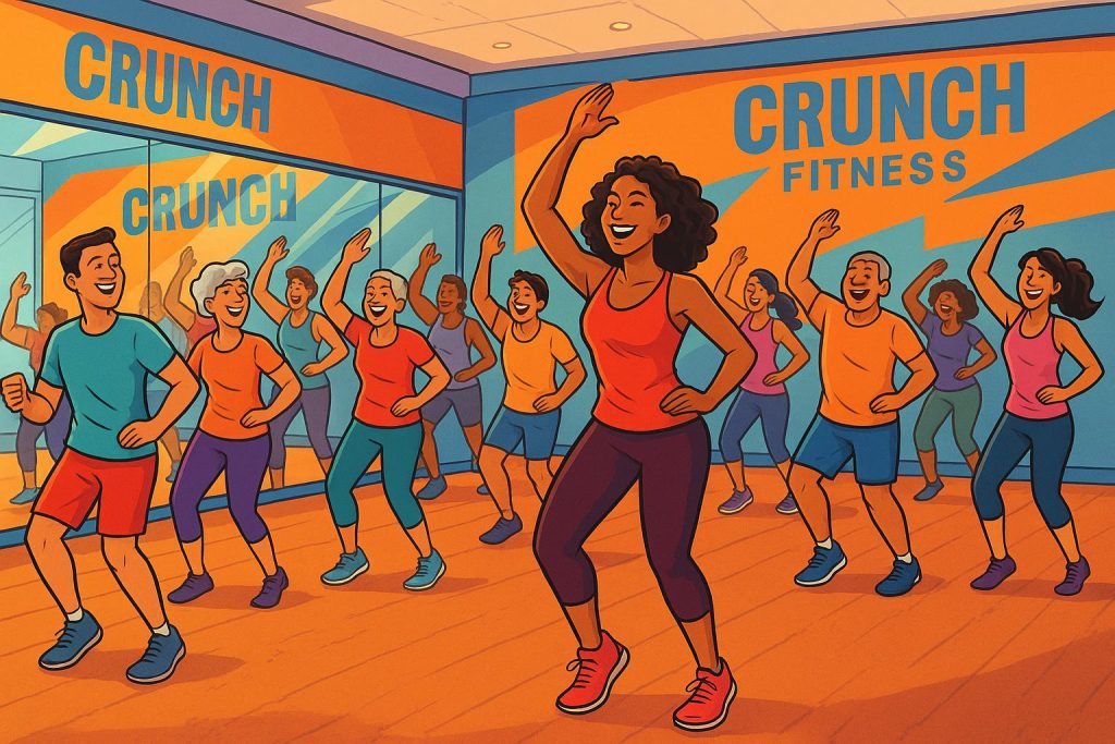 crunch fitness zumba