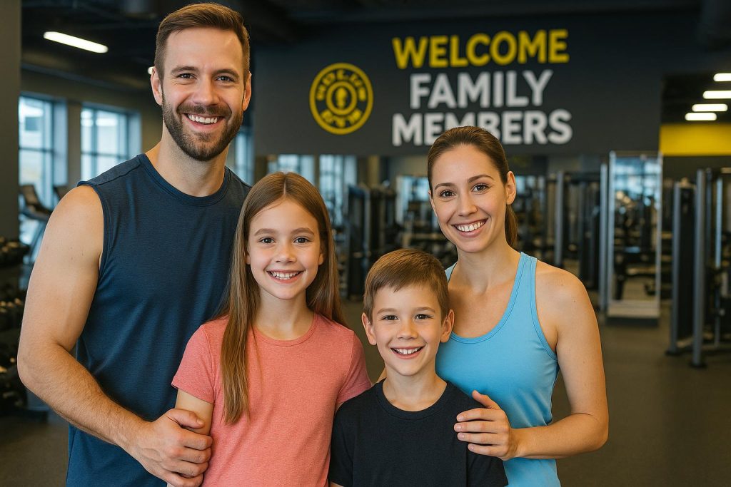 gold's gym family membership