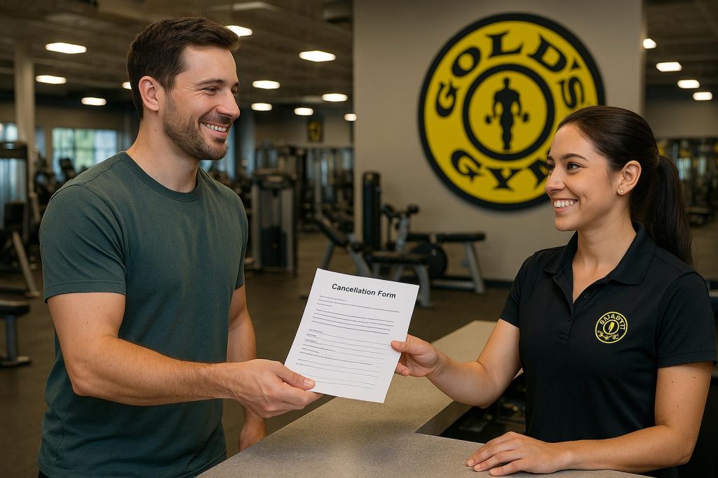 gold's gym membership cancellation