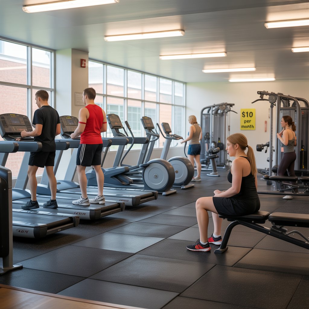 10 per month gym membership