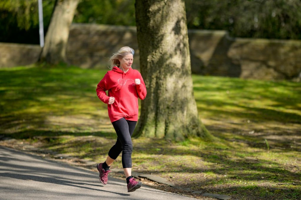  Jogging or Marching in Place