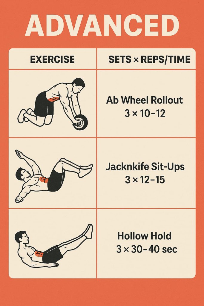 Advanced Ab Workout Routine