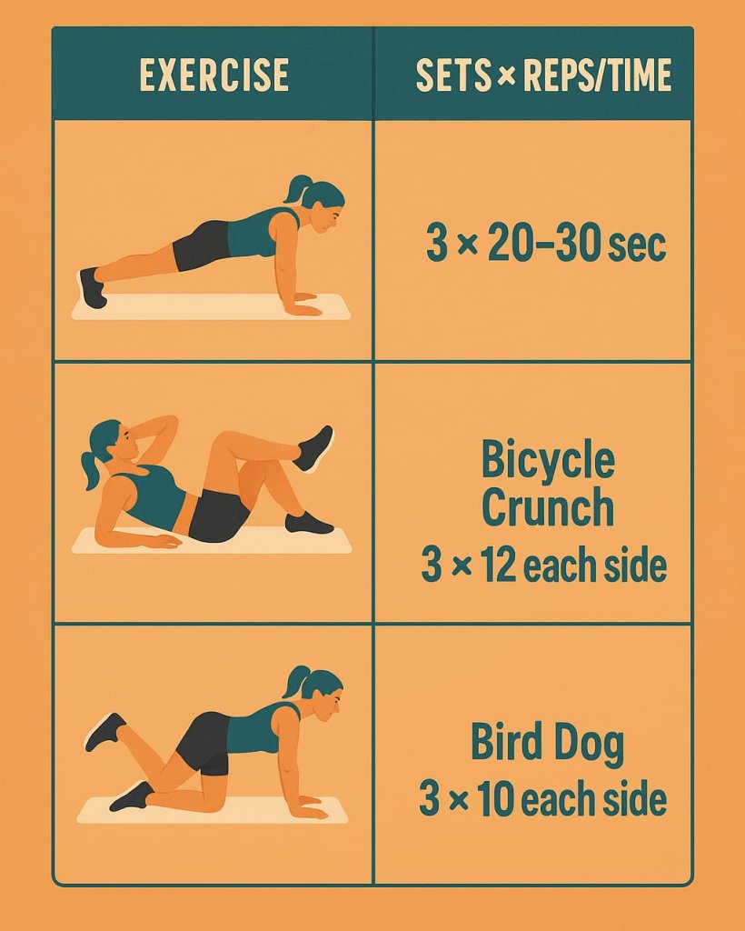 Beginner Ab Workout Routine