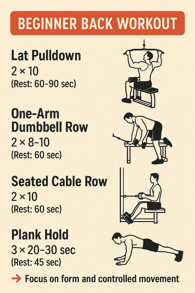Beginner Back Workout