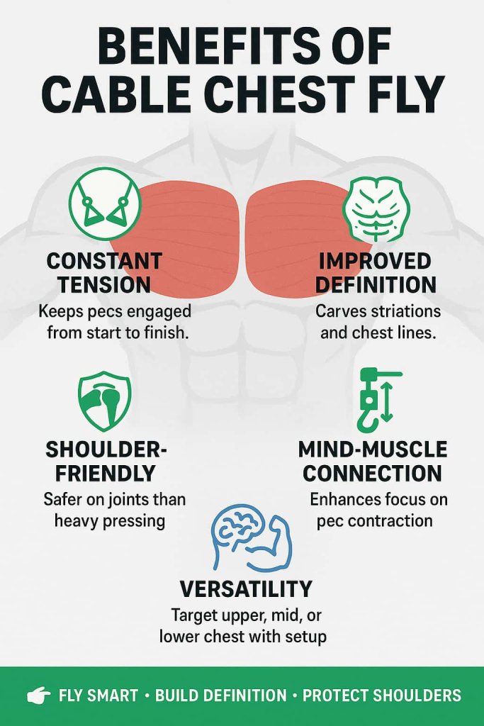 Benefits of Cable Chest Fly