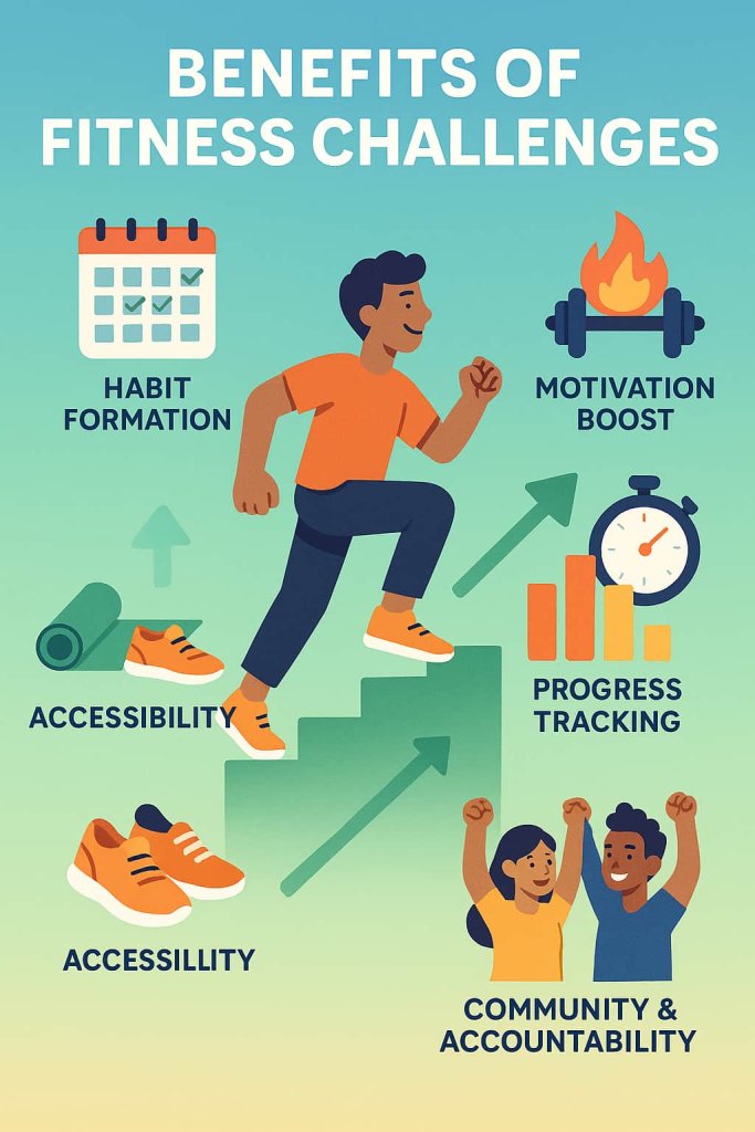 Benefits of Fitness Challenges
