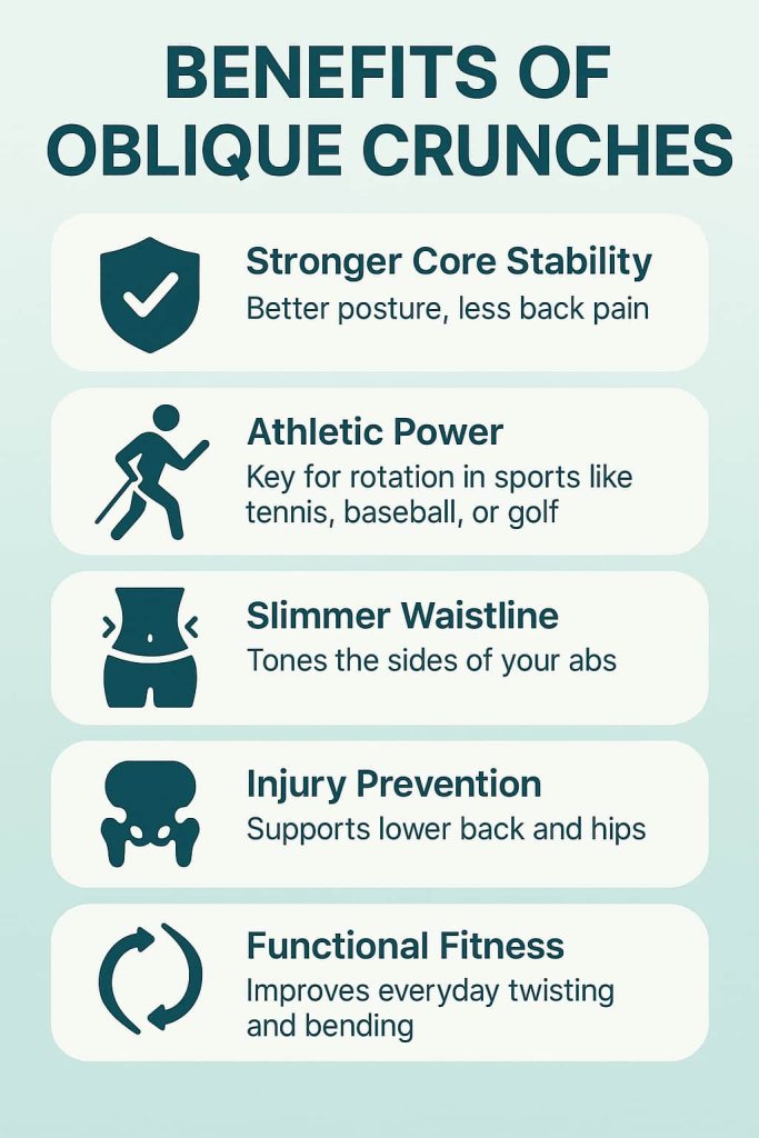 Benefits of Oblique Crunches