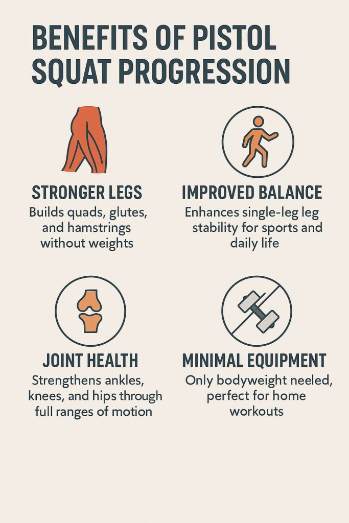 Benefits of Pistol Squat Progression
