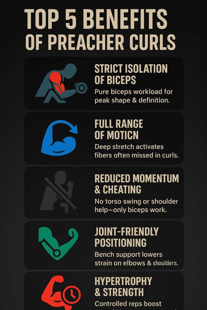 Benefits of Preacher Curls