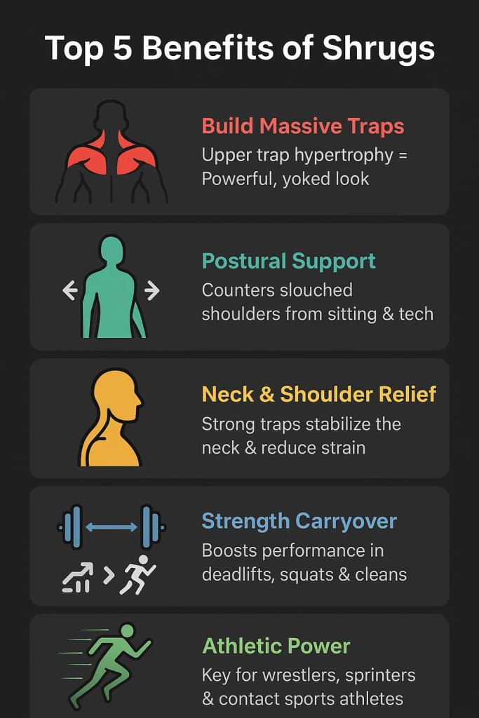 Benefits of Shrugs