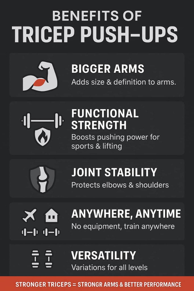 Benefits of Tricep Push-Ups