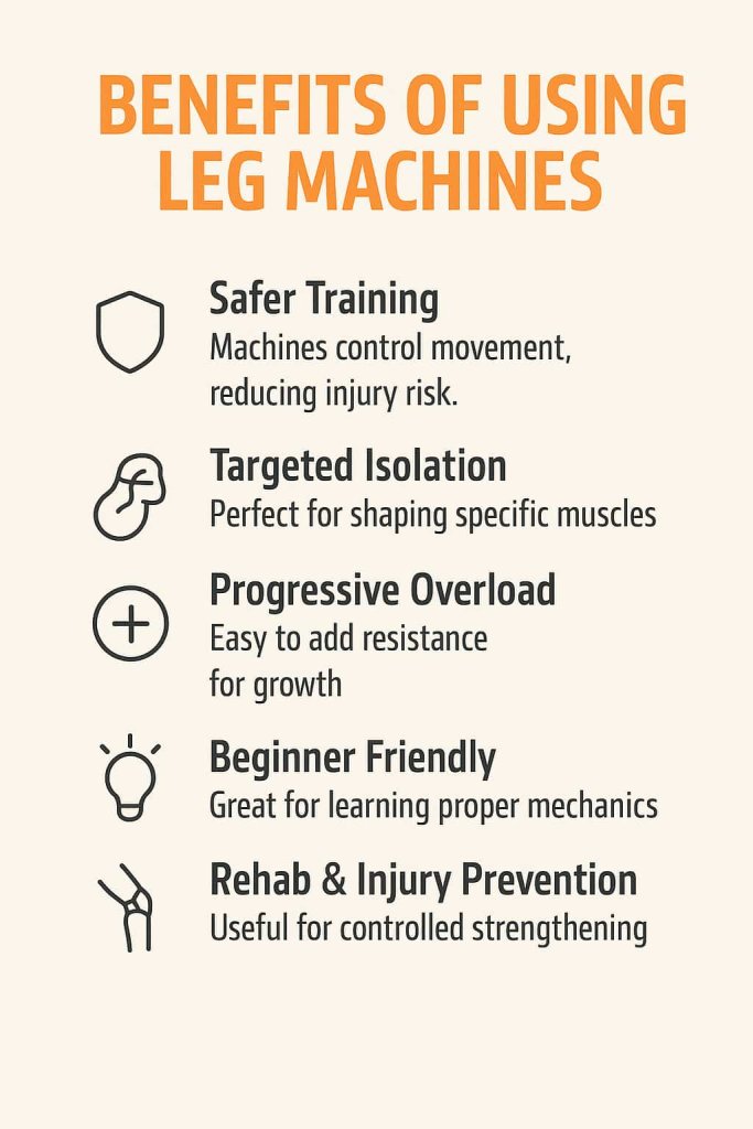 Benefits of Using Leg Machines