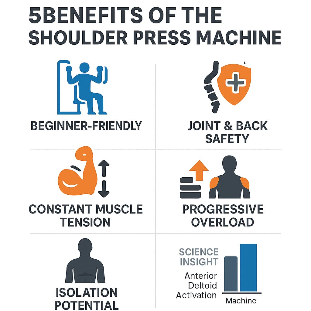 Benefits of the Shoulder Press Machine