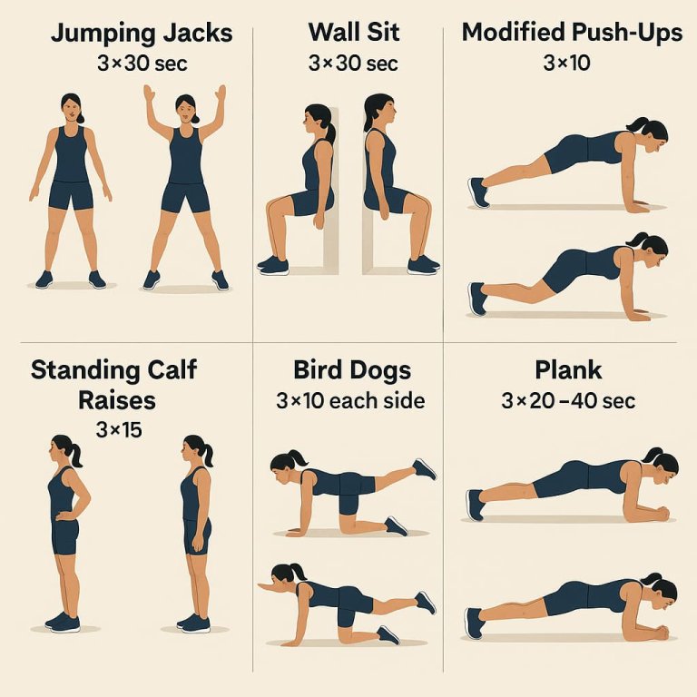 Free Workout Routine for Beginners: 8-Week Plan (3 Days/Week)