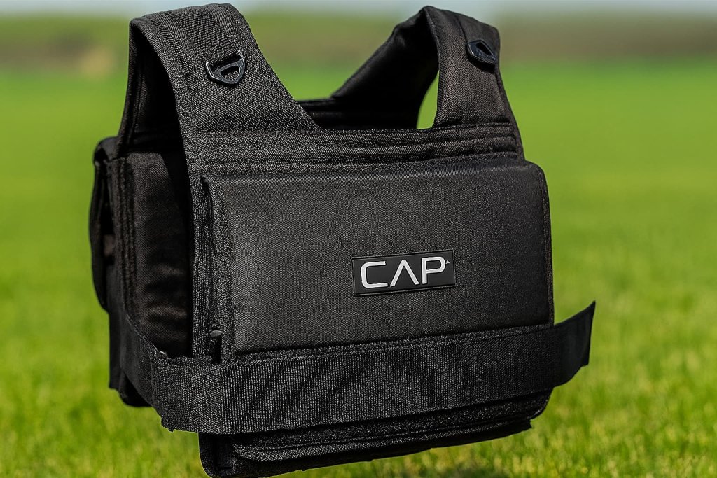Cap Barbell Adjustable Weighted Vest – Best for Versatility & Fit