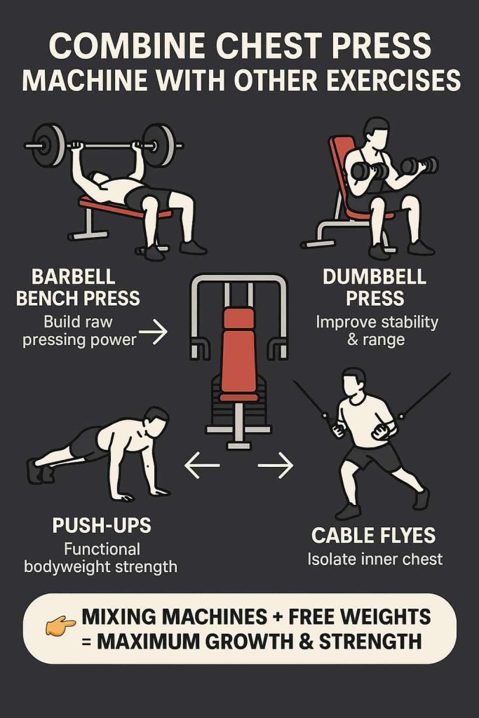 Combine with Free Weights and Bodyweight Exercises