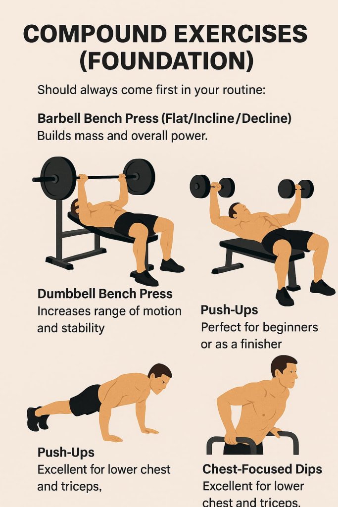 1. Compound Exercises (Foundation)