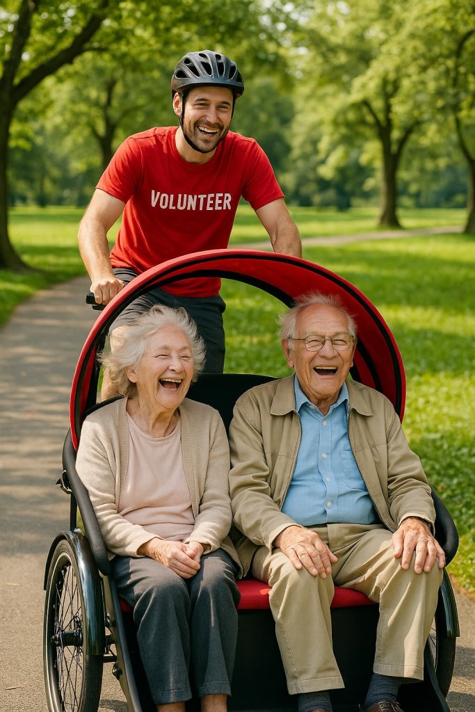 Cycling Without Age: Outdoor Trishaw Rides