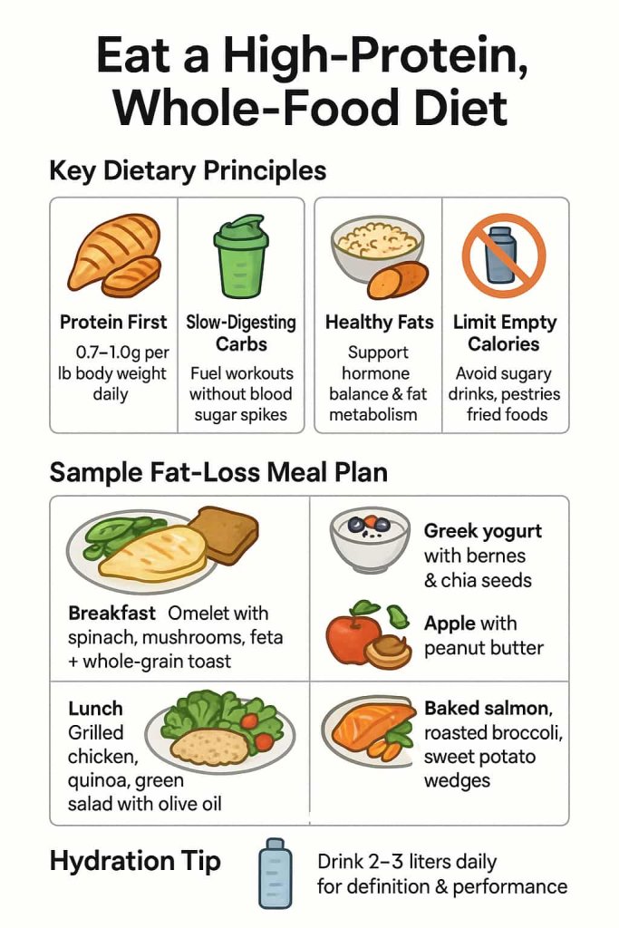 Eat a High-Protein, Whole-Food Diet