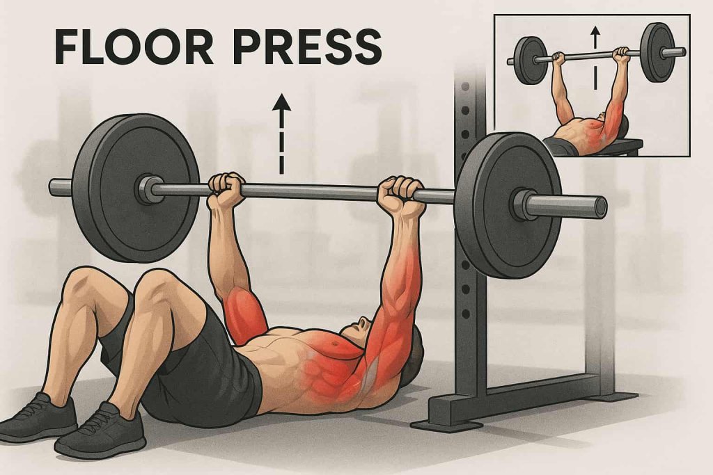 Floor Press Benefits Train Smarter for Strength & Size