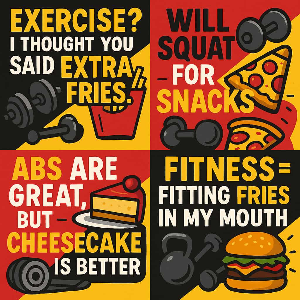 Funny Gym Quotes About Food