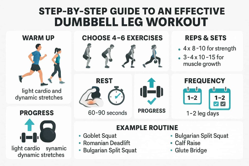 How to Build an Effective Dumbbell Leg Workout