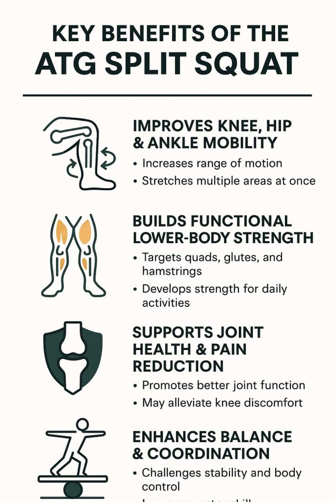 Key Benefits of the ATG Split Squat