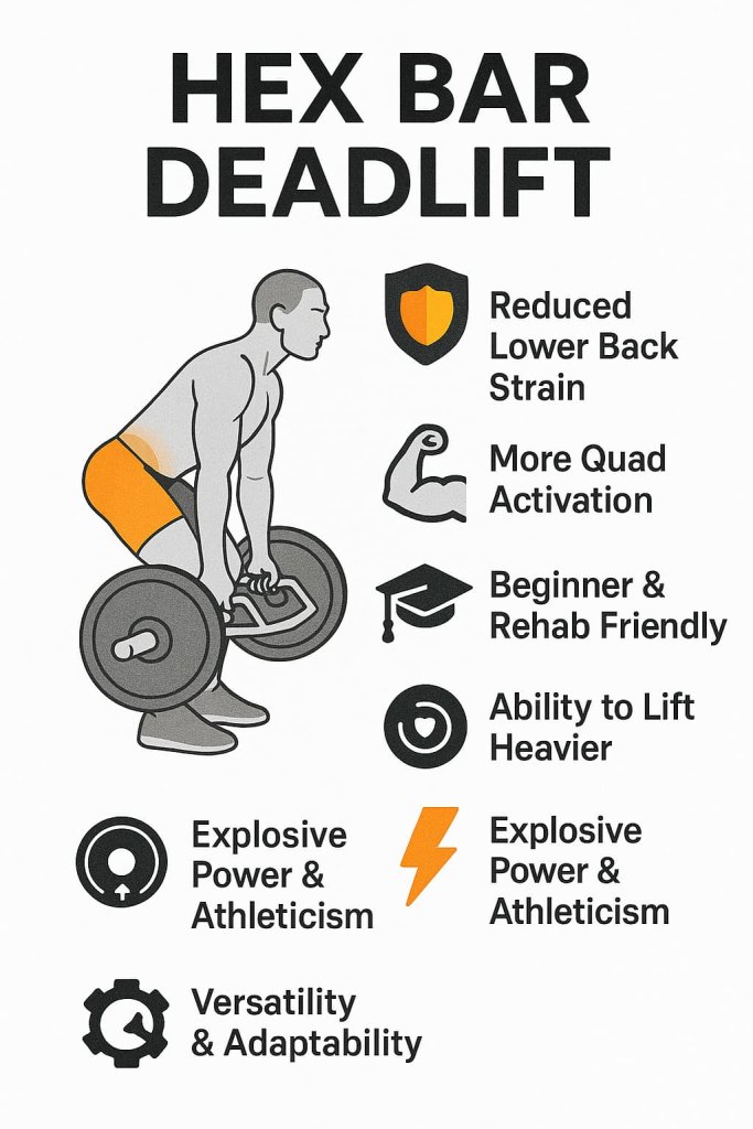 Key Benefits of the Hex Bar Deadlift