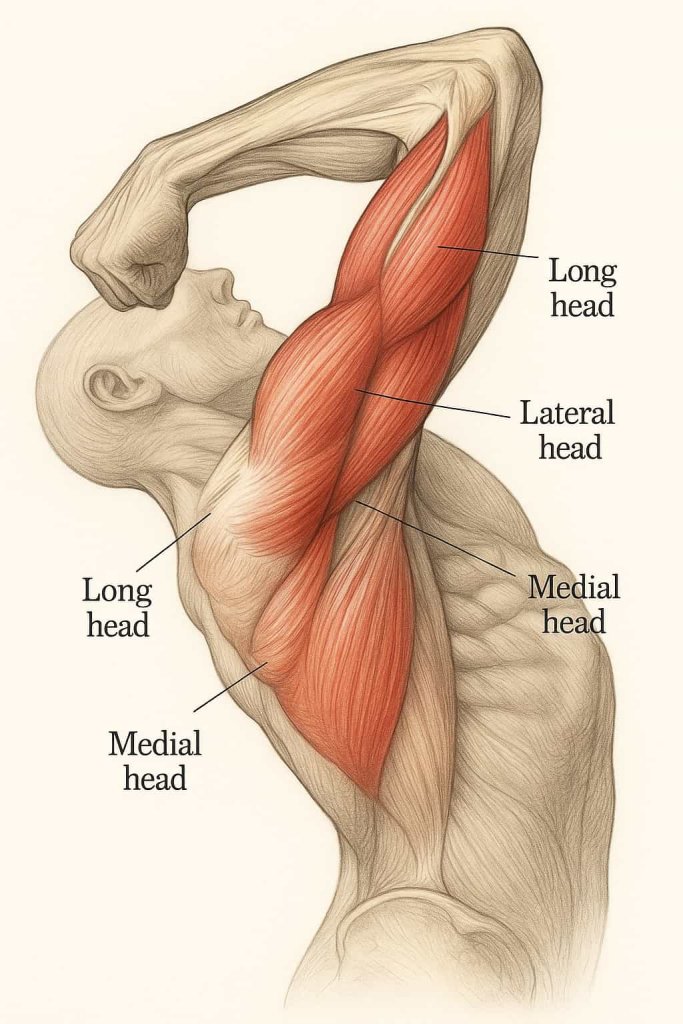 Muscles Worked by Skull Crushers