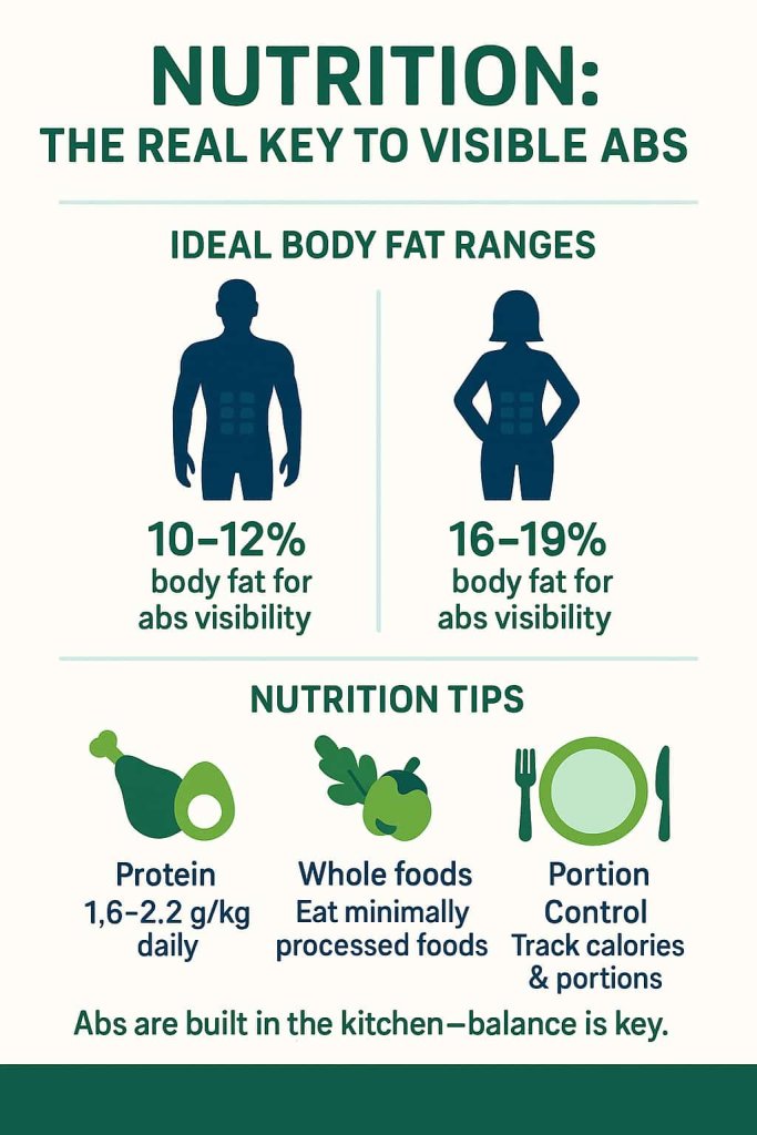 Nutrition The Real Key to Visible Abs