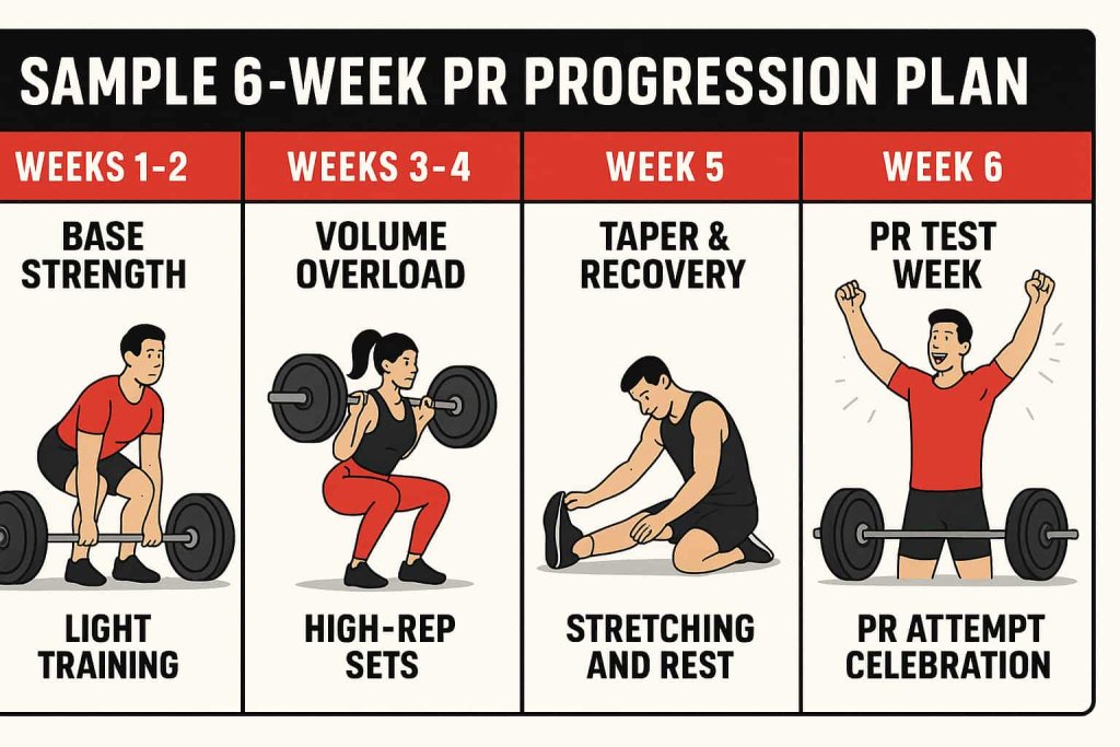 Sample 6-Week PR Progression Plan