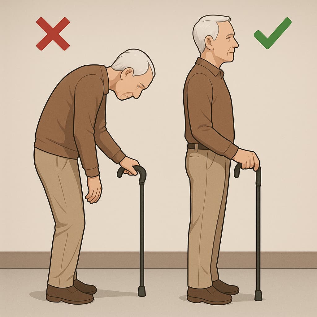Using the Wrong Cane Height