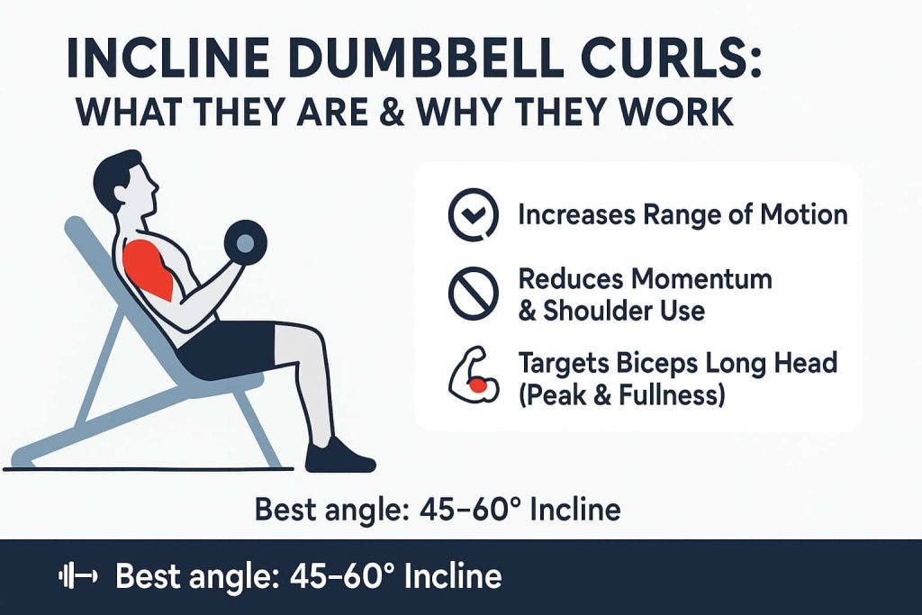 What Are Incline Dumbbell Curls
